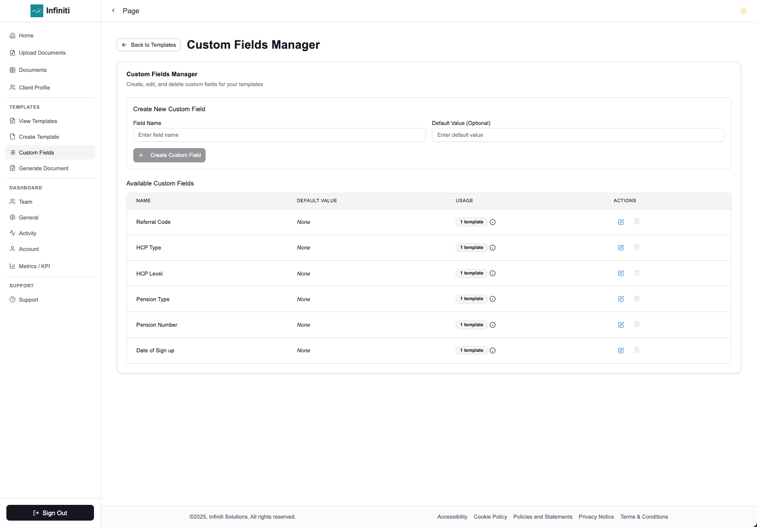 Client Profile Management